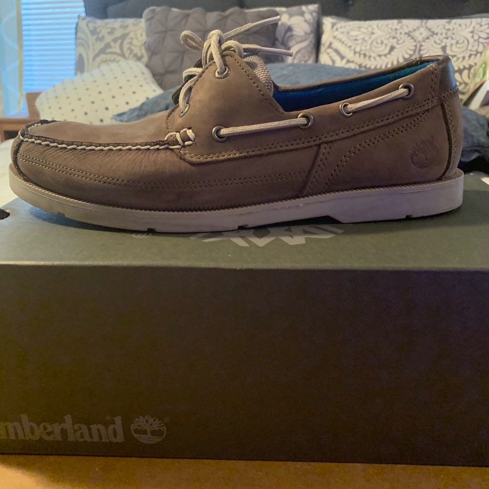 Men’s Timberland boat shoes. MSRP 99.99